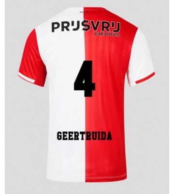 Feyenoord Lutsharel Geertruida #4 Primera Equipación 2023-24 Manga Corta